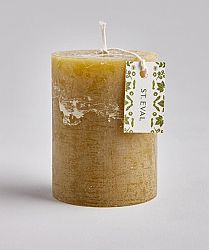 Moss, Folk Scented Scented Pillar Candle 4 x 3