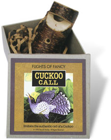 Flights of Fancy: Bird Caller - Cuckoo available online here