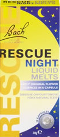Nelson Bach Flower Remedies: Bach Rescue Night Remedy Liquid Melts (28) available online here