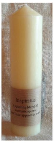 St Eval Candles: St Eval Inspiritus Scented Church Candle 6 inches x 1.5 inches available online here