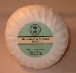 Neal's Yard (Natural Remedies): Geranium and Orange Soap 100g available online here