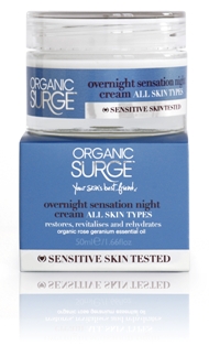 Organic Surge: Organic Surge Overnight Sensation Night Cream 50ml  available online here