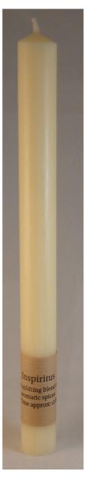 St Eval Candles: St Eval Inspiritus Scented Dinner  Candle 10 inches x  7/8th of an inch available online here