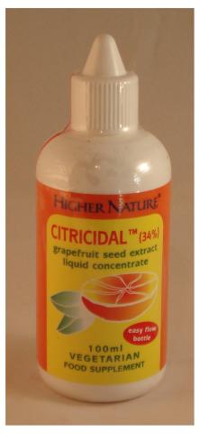 Higher Nature (Health Care): Citricidal Liquid Concentrate 100ml available online here