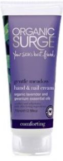 Organic Surge: Gentle Meadow Hand & Nail Cream 75ml available online here