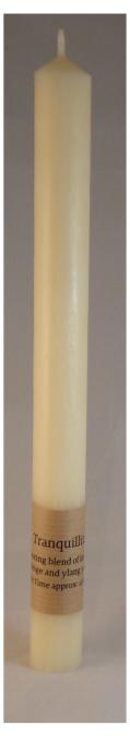 St Eval Candles: St Eval Tranquility Scented Dinner Candle 10 inches x 7/8ths of an  inch available online here