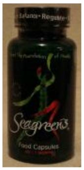 Sea Greens: Seagreens Food Capsules (180:3 month) available online here
