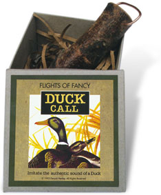 Flights of Fancy: Bird Caller - Duck available online here