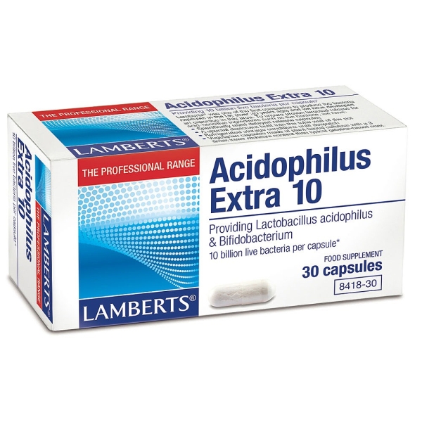 Lamberts Healthcare: Acidophilus Extra 10 (60 capsules) available online here