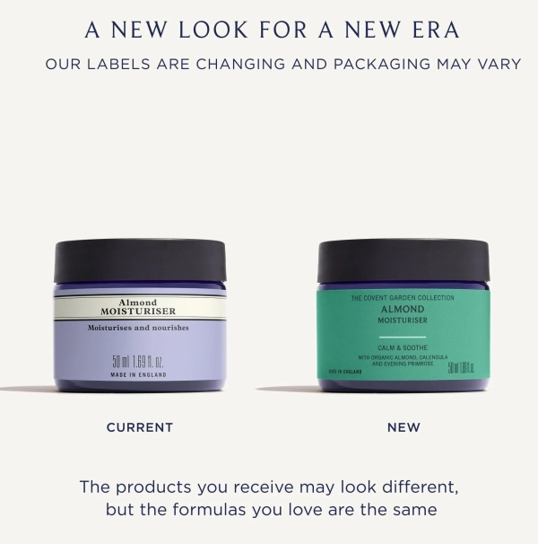 Neal's Yard (Natural Remedies): Almond Moisturiser 50g (with sunscreen) available online here