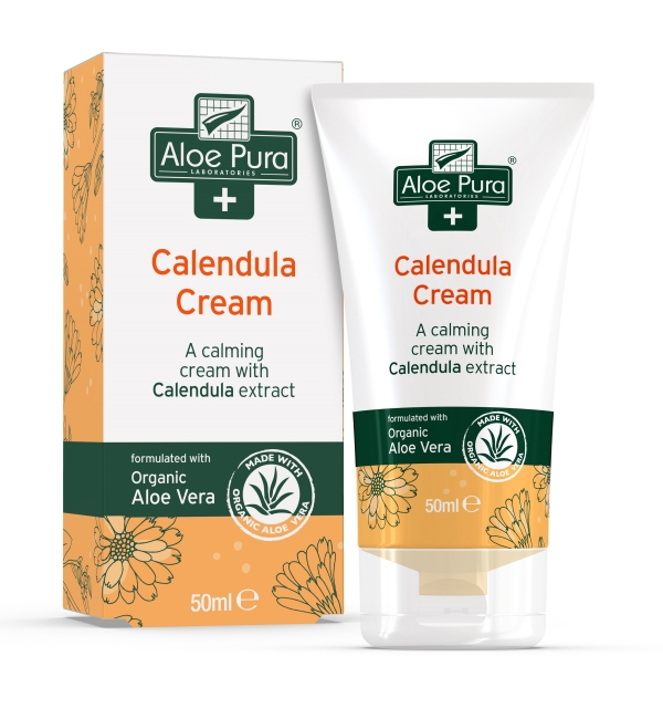 Aloe Pura: Aloe Pura Organic Aloe Vera Calendula Cream 50ml available online here