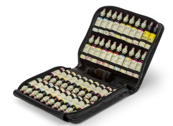 Nelson Bach Flower Remedies: Bach Complete set of 20ml Flower Remedies in a faux leather case available online here