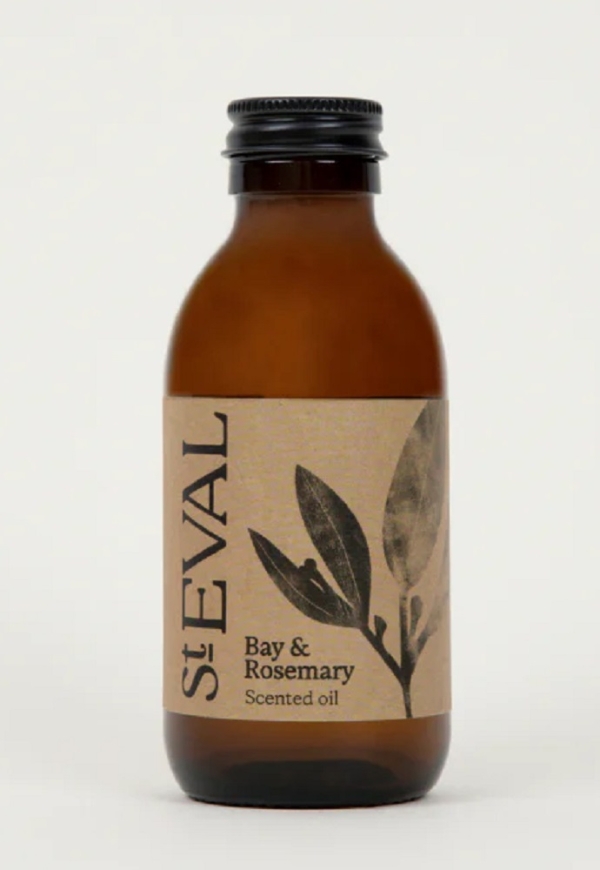 St Eval Candles: Bay and Rosemary Reed Diffusers 150ml Refill & Reeds available online here