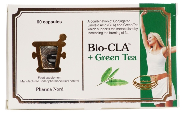 Pharma Nord: Bio-CLA + Green Tea. 60 Capsules available online here