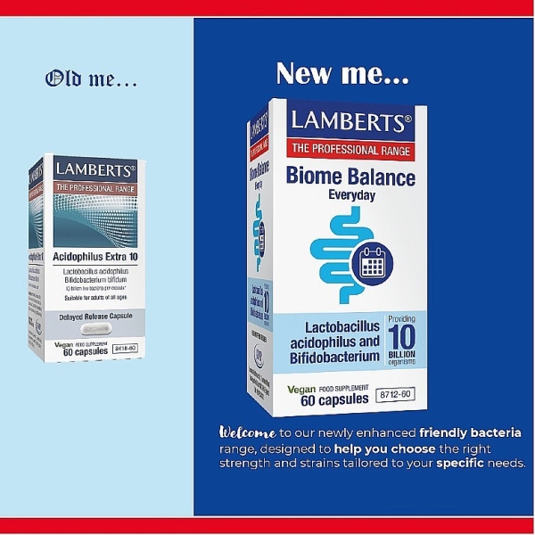 Lamberts Healthcare: Biome Balance Every Day Capsules (60) available online here
