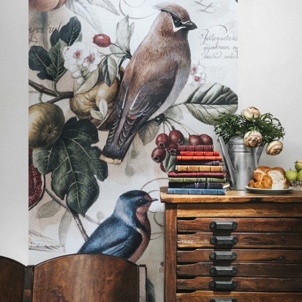 Bomo Art : Bomo Wall Decor Birds & Fruit Design available online here