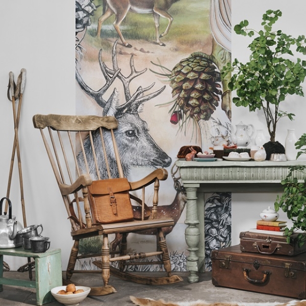 Bomo Art : Bomo Wall Decor Deer in the Forest Design available online here