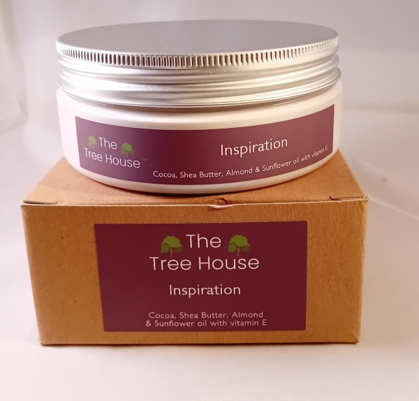The Tree House: Cocoa & Shea Nut Butter Hand & Body Cream (Inspiration ) 200g available online here