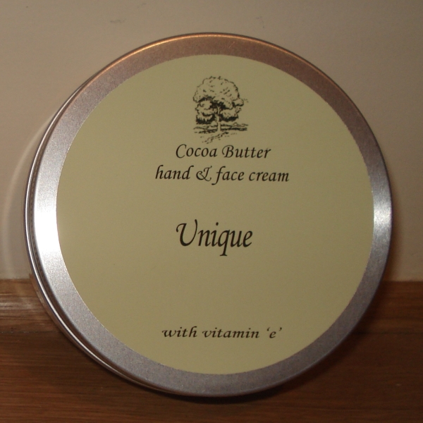 The Tree House: Cocoa Butter Hand & Face Cream (Unique )200g available online here