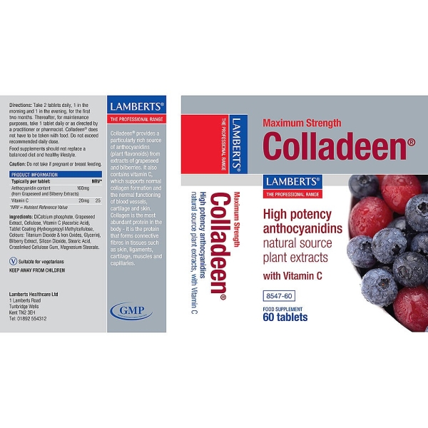 Lamberts Healthcare: Colladeen, Maximum Strength (60)  available online here