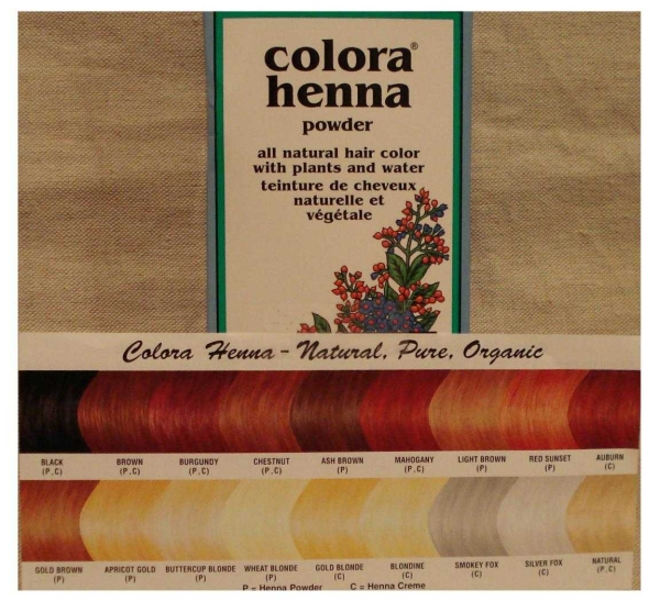 Colora Henna: Colora Auburn Henna Powder 60g available online here