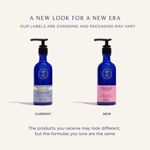 Neal's Yard (Natural Remedies): Damask Rose Face Wash 100ml  available online here
