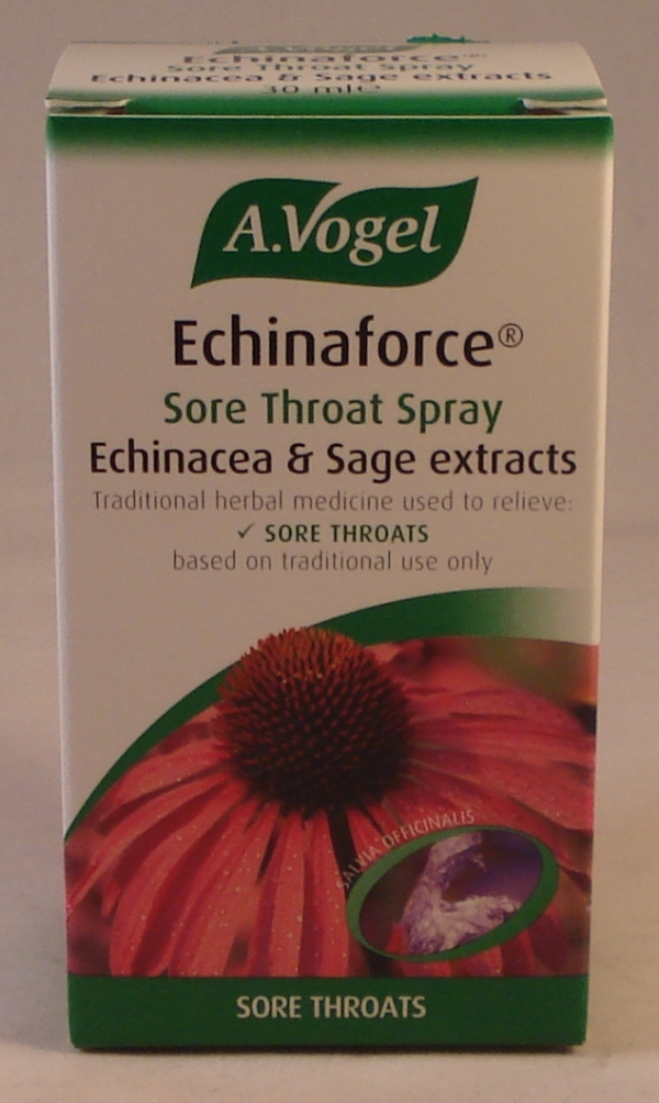 A. Vogel-Bioforce: Echinaforce Throat Spray 30ml available online here
