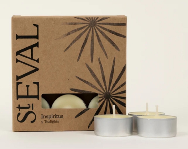St Eval Candles: Inspiritus Scented Tealights (9) x 2 packs available online here