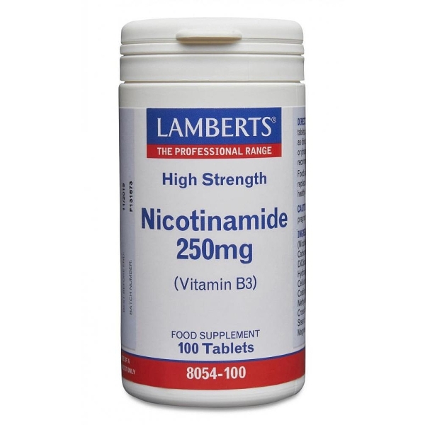 Lamberts Healthcare: Nicotinamide 250mg tablets (100)  available online here