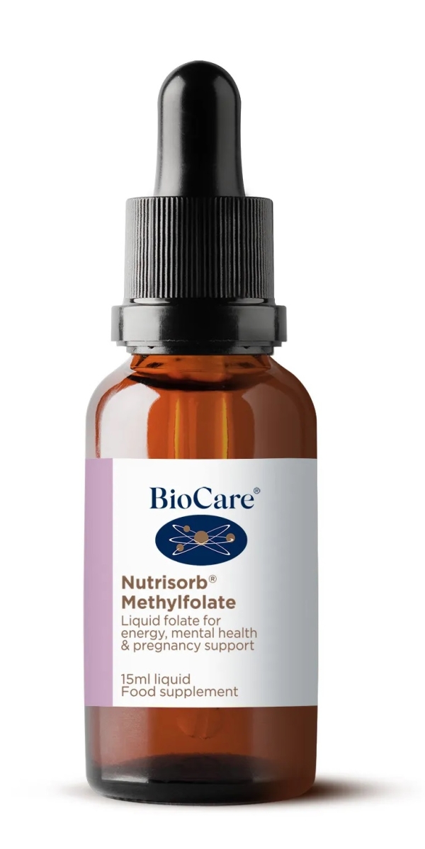 BioCare: Nutrisorb Methylfolate 15ml  available online here