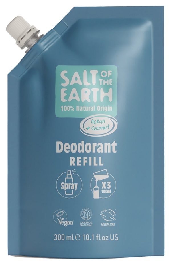 Salt of the Earth: Ocean & Coconut Spray Refill 300ml available online here
