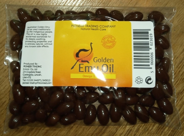 Pioneer Trading Golden Emu Oil: Pioneer Trading Golden Emu Oil Capsules 500mg [120] available online here