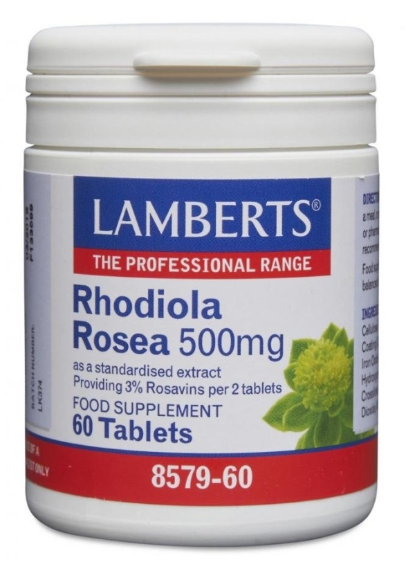 Lamberts Healthcare: Rhodiola Rosea 500mg (60) available online here