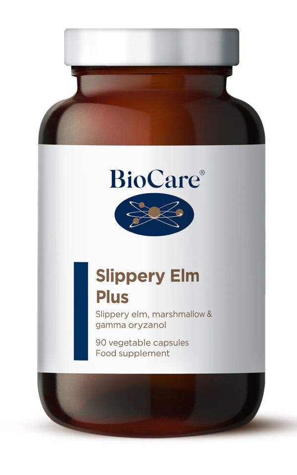 BioCare: Slippery Elm Plus (90 capsules) available online here