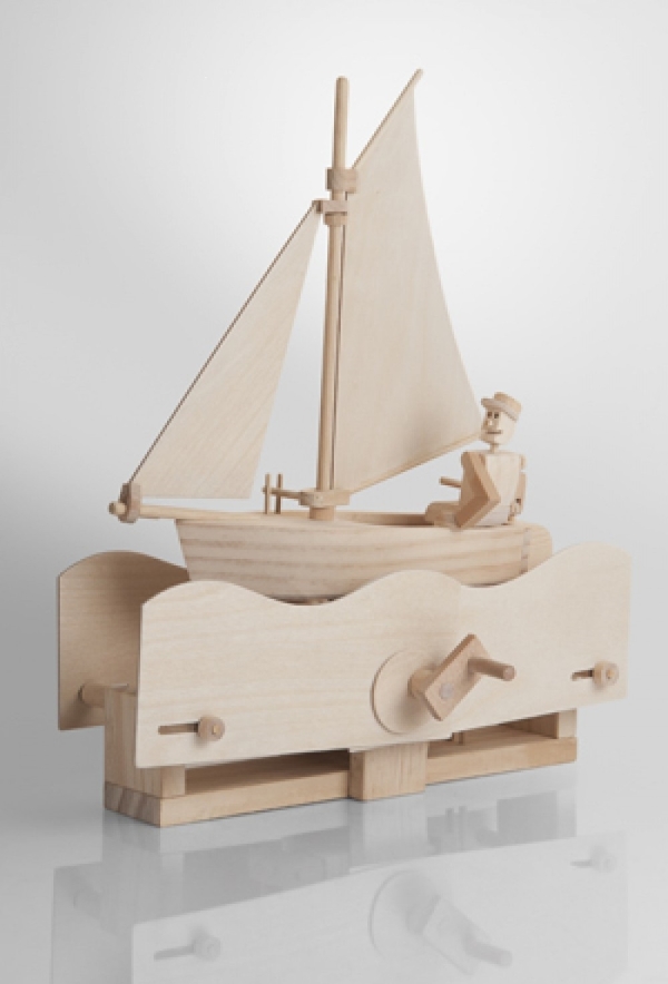 Timberkits: The Salty Sailor, Timberkits Self Assembly Automaton Kit from  available online here