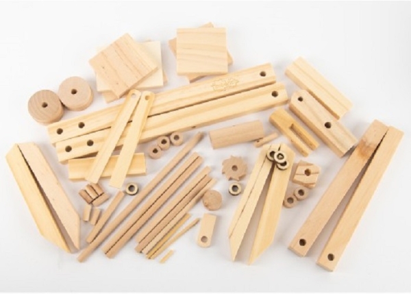 Timberkits: The Trebuchet, Self Assembly Automaton Kit from Timberkits available online here