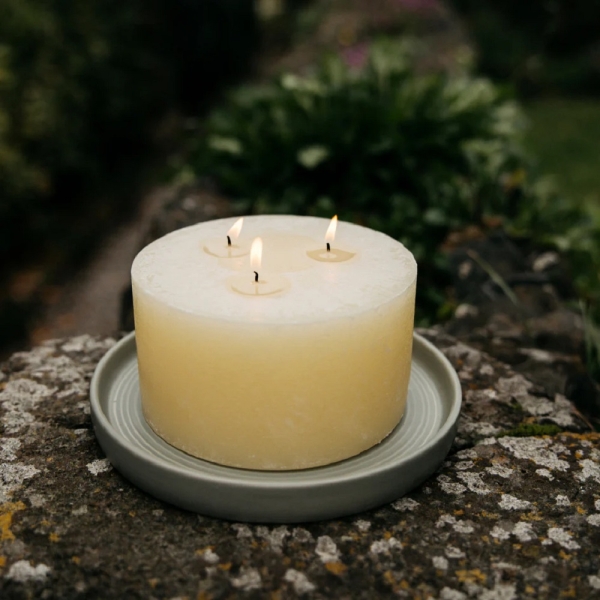 St Eval Candles: Thyme & Mint Scented Multiwick Candle available online here