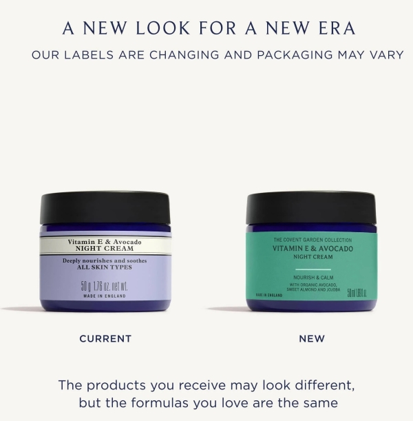 Neal's Yard (Natural Remedies): Vitamin E and Avocado Night Cream 50g  available online here