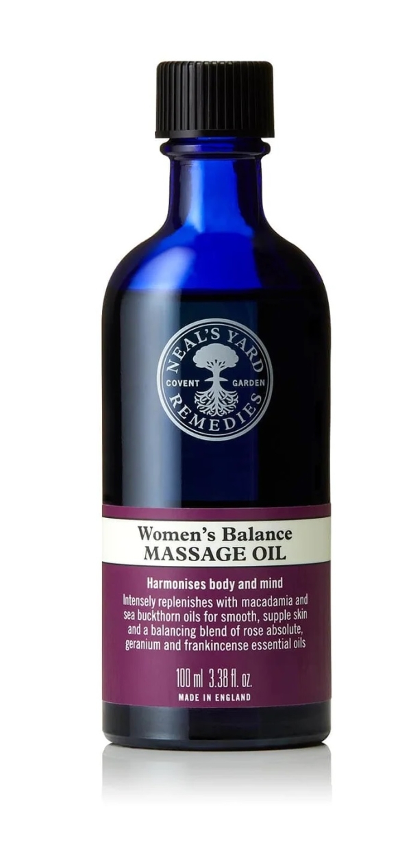 Neal's Yard (Natural Remedies): Women's Balance Massage Oil 100ml  available online here