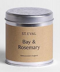Bay & Rosemary Scented Candle in a Tin