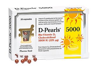 Bio-Vitamin D3 5000iu (125ug) D-Pearls (30) 