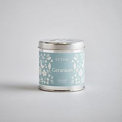 Geranium Summer Folk Scented Tin Candle