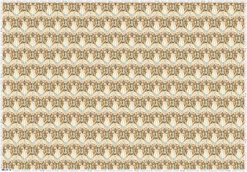 Gift Wrapping Paper. Large Size 1m x 0.7m. Secession Design x two