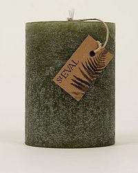 Granite & Moss Scented Scented Pillar Candle 4 x 3