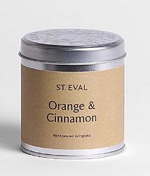 Orange & Cinnamon Candle in a Tin