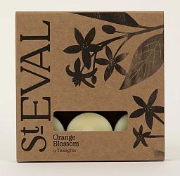 Orange Blossom Scented Tealights (9) Two Packs