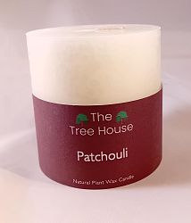 Organic Palm Oil Candle (7.5cm x 7.5cm) Patchouli Scented