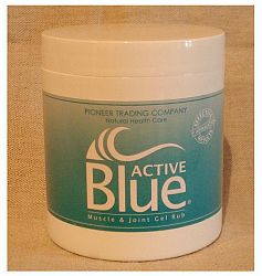 Pioneer Trading Blue Active Muscle and Joint Gel Rub 200ml  