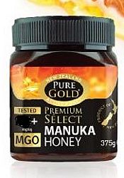 Pure Gold New Zealand Active Manuka Honey 85+ + 375g