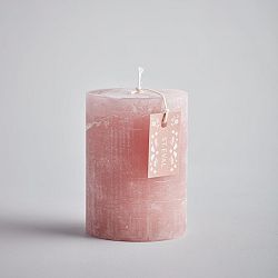 Rhubarb Summer Folk Scented Scented Pillar Candle 4 x 3